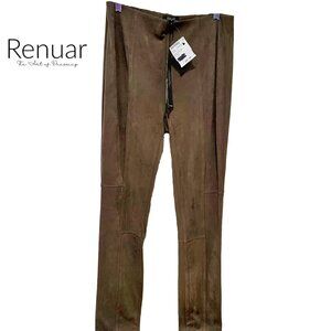 Renuar Pull On Moleskin Skinny Pant, Sz 4, NWT